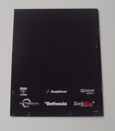 The Elders Scrolls V Skyrim - Manual Original - Ps3