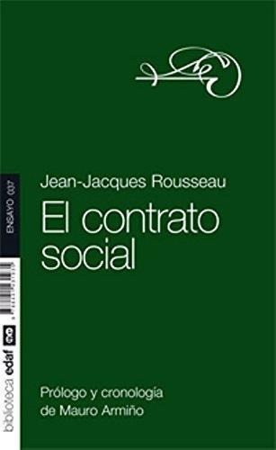 Contrato Social, El, De Jean-jacques Rousseau. Editorial Edaf, Edición 1 En Español