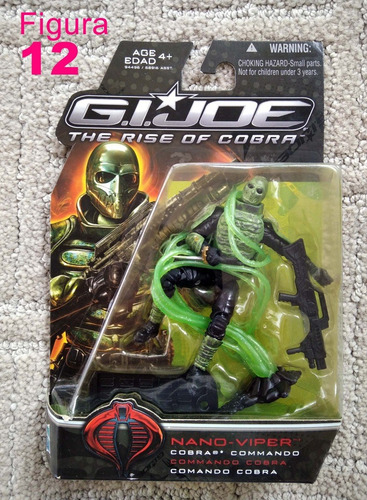 Gi Joe Rise Of Cobra Nano Viper Comando Cobra (Usado)