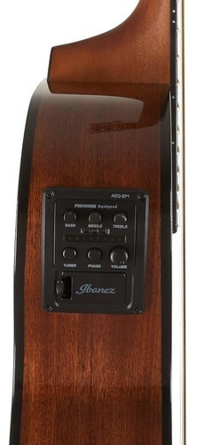 Guitarra eléctrica de acero de 6 cuerdas Aewc11 Dvs - Ibanez