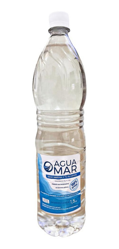 Aguamar- 100% Agua Pura De Mar- Botella 1,5l