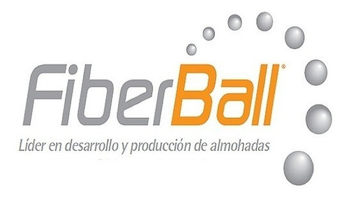 Almohada nativa FiberBall de fibra siliconda c/faja 70x40cm