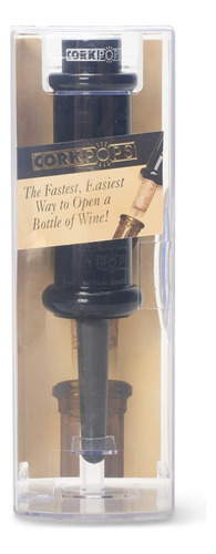 Sacacorchos Para Vino Cork Pops Abrebotellas Automático Color Negro
