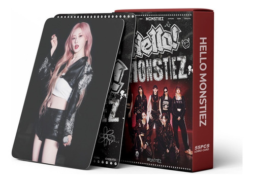 55pcs-babymonster Card Fanclub 'hello Monstiez'