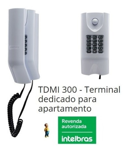 Imagem 1 de 3 de Tdmi 300 Interfone Dedicado Para Apartamento Intelbras 