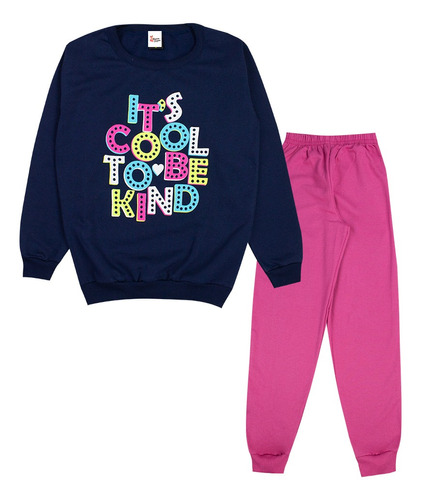 Conjunto De Moletom Infantil Menina Moletom Juvenil Feminino