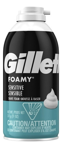 Gillette - Espuma De Afeitar Para Piel Sensible (311 G)