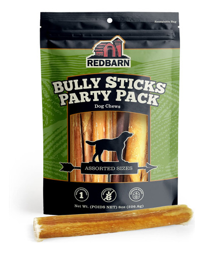 Redbarn Bully Sticks Para Perros, Totalmente Naturales, Sin