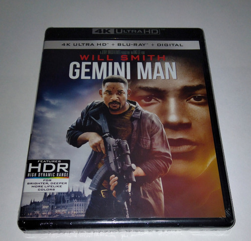 Proyecto Géminis (2019) - 4k Ultra Hd + Blu-ray Will Smith 