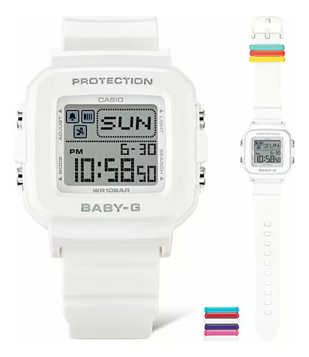 Rejoj Gshock Baby G Bgd-10l Presillas Intercambiables Luz