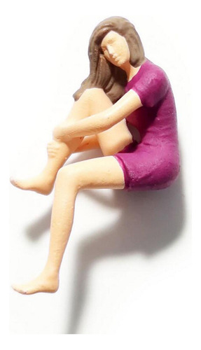 . Figura De Menina Em Escala 4 1/64, Filha De Modelo De