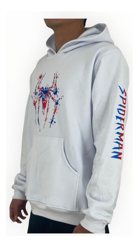 Sudadera Spider-man Hombre Capucha Hoodie Unisex Deportiva