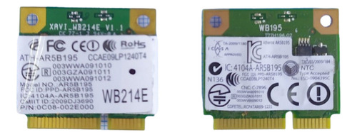 Tarjeta De Red Wifi Y Bluetooth Atheros Ar5b195 Notebook