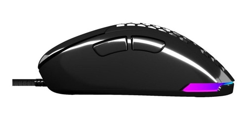 Imagen 3 de 4 de Mouse gamer VSG Aquila Air negro brillante