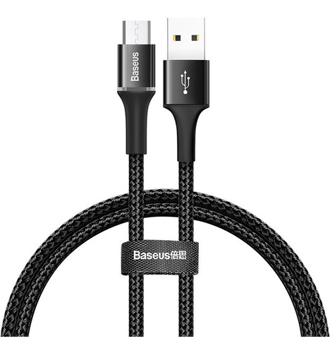 Cable Usb-a A Microusb, Baseus, 50cm, Para Samsung/ Motorola