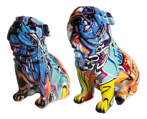 Estatua De Perro Moderna, Colecciones De Figuritas De