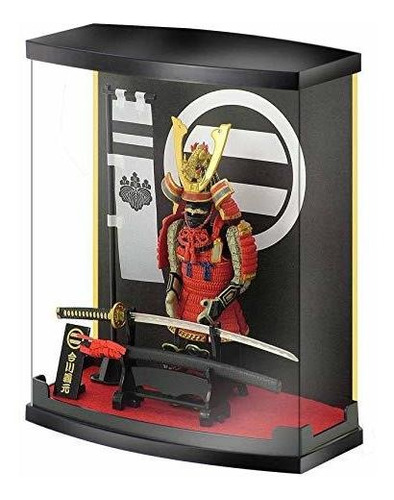 Meister Japón Samurai Figura, Red Armor Escala 1/10, 0tbav