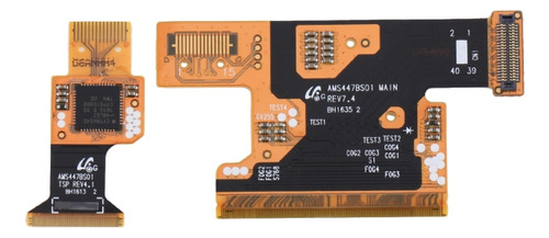 Um Par De Cabos Flexíveis De Conector Lcd Para Galaxy S5 Min