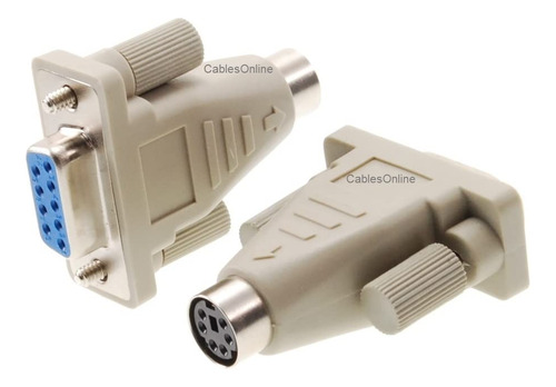 Cablesonlinead-m01-2 Adaptador Raton Ps Minidin6 Hembra Db9