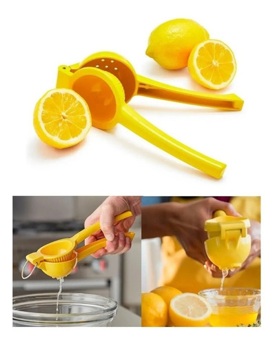 Exprimidor De Naranja Limon Lima Metalico