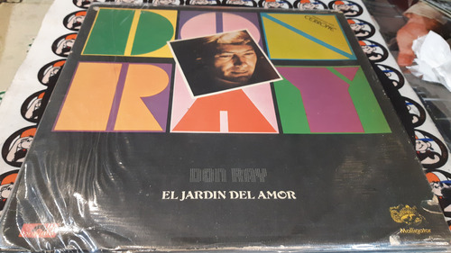 Don Ray El Jardín Del Amor Lp Vinilo Promo Argentina 1979