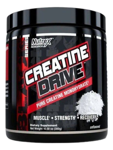 Creatina Drive Nutrex 300 Gr (envio Gratis)