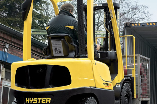 Imagen 4 de 8 de Autoelevador Hyster 2500kg H50ft-br Motor Yanmar Japones.