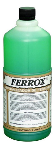 Removedor Quimico De Ferrugem Em Pinturas 500ml Ferrox