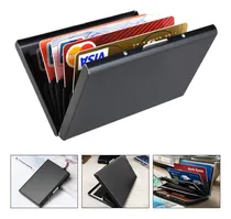 Comprar Tarjetero De Acero Inoxidable Porta Tarjetas De Credito