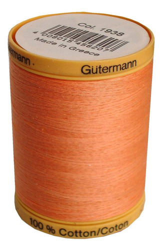 Hilo Algodon Natural 876 Yarda Color Salmon