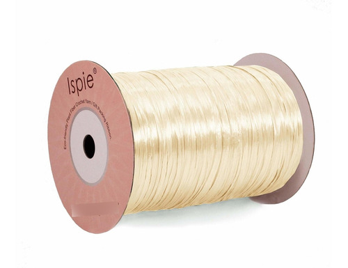 Ispie Rayon Raffia Crochet Hilado 1 4  100yd Pealrized