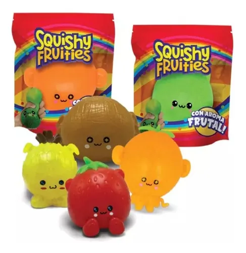 Squishy Fruties Con Aroma Frutal Rellenos De Orbeez