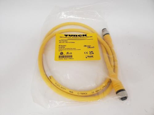 Turck Rkc 4.4t-1-rsc 4.4t/s3060 Cordset Double Ended Mal Bbd