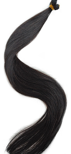 Cabelo Humano Castanho Brasileiro Tela 75g 70cm Mega Hair