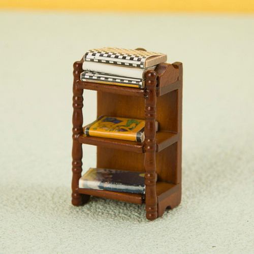3 Estante De Almacenamiento En Miniatura Para Casa De