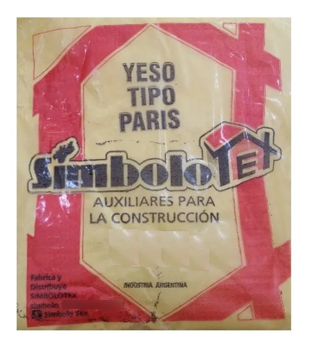 Yeso Tipo Paris Simbolo Tex X 10 Kg / Camino 1