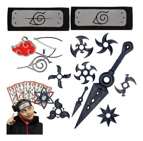 5 Kunai Naruto Minato Itachi Uchiha 2 Shuriken Kit Ninja Akatsuki