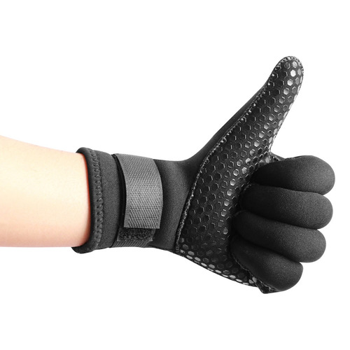 Guantes De Buceo De Neopreno Bps - Xs - Ebony Black