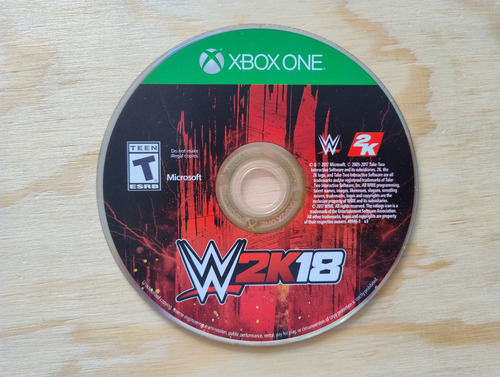 Wwe 2k 2018 Xbox One (Usado)