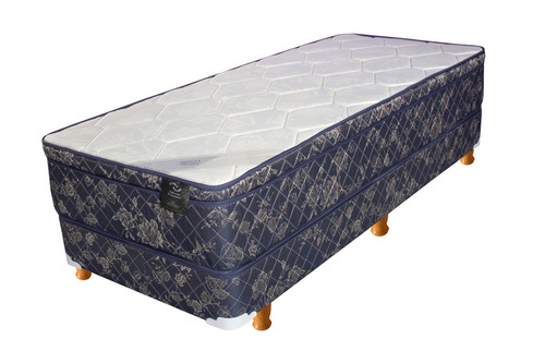 Colchon Sommier Resortes Con Pillow 200x100