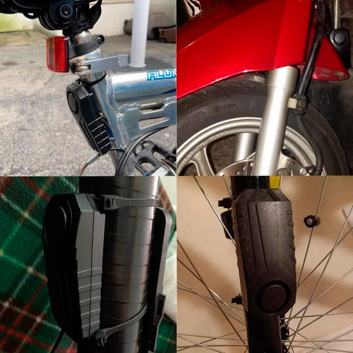 Alarma Sonora Sensor Bicicletas Motos Antirrobo Inalambrica