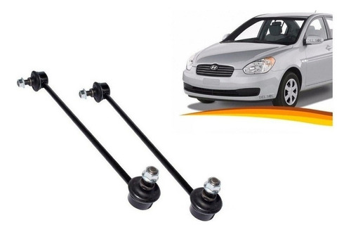 Bieleta Delantera Para Hyundai Accent New 2006 2011 Par