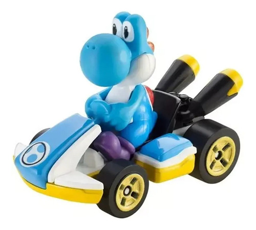 Hot Wheels Mariokart - Yoshi Blue Nuevo Original