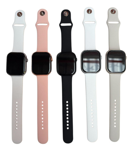 Smart Watch Series 10 Deportivo 4gb Rom 46mm Plateado Mesh Blanco Plateado