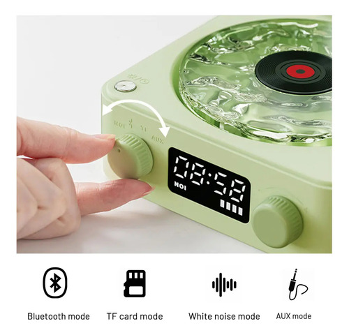 Parlante Proyector Vintage - Tocadiscos - Waves Vinyl
