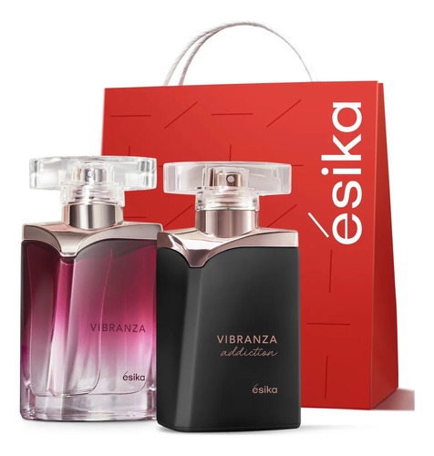 Set Perfumes De Mujer Vibranza + Vibranza Addiction Ésika
