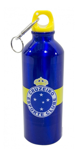 Squeeze Metal Cruzeiro Garrafa De Agua Licenciado Oficial