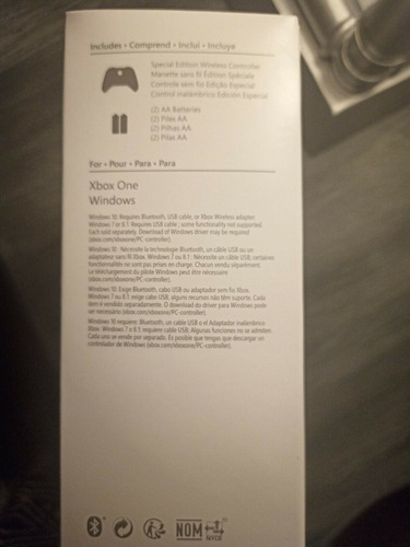Control Xbox Wireless Midnight Forces Ii Nuevo Original Msi