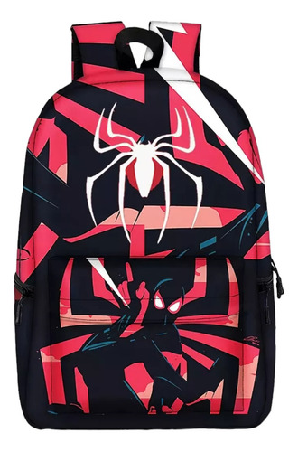 Spiderman Mochila Preescolar Lona 