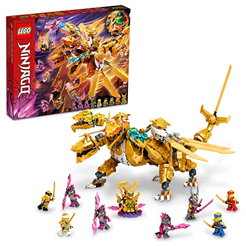 Juguete Lego Ninjago Lloyds Golden Ultra Dragon Para Niños,